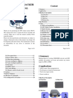 TK103 GPS Vehicle Tracker User Manual - Doc