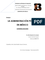 ENSAYO Administración Pública