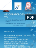 Psicopatologia Del Yo