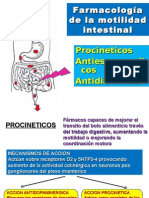 Farmacología de La Motilidad Intestinal