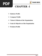 SEED INUDSTRY SWOT Analysis