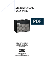 Vox VT50 Service Manual