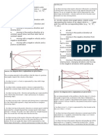 Part D: Kinematic Graphing:: Answer: See Diagram Above Explanations Are Given Below