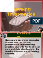 Nursing Informatics: Click To Edit Master Subtitle Style