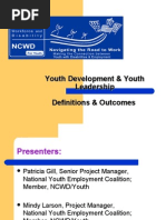 Patricia Gill-Youth Development & Youth Leadership