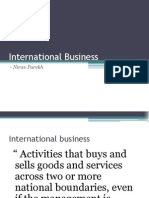 International Business CHPT 1