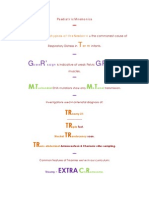 Pediatric Mnemonics