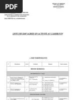 Liste Des EMF Au CMR 250512