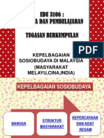 EDU3106 Kepelbagaian Sosiobudaya