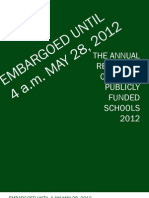 People For Education Annual Report 2012 - Embargoed Until 4am May 28 2012