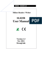 SL025B User Manual