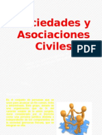 Sociedades y Asociaciónes Civiles