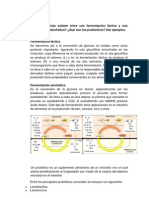 CUESTIONARIO Fermentacion Lactica