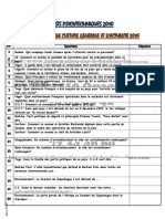 Culture Generale Et Actualite 2010 PDF