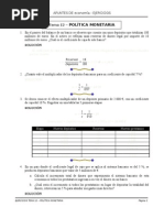 Ejercicios Resueltos de Economía 1º - Tema 12