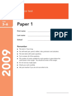 WWW - Emaths.co - Uk - SAT PAPERS - KS3 SAT Papers - Science KS3 SAT Papers - Science SATs 2009 - 36P1