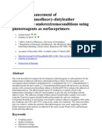 Adhesion Enhancement of Chromium Tanned Heavy