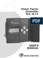 Power Factor Controller N-6 / N-12