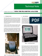 28 Pile Capacity Using The Pile Driving Analyzer (PDA) Vicroads