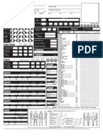 Ghost in The Shell D20 RPG Character Sheet 2.0