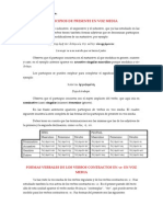 ATHENAZE. Capítulo VIII. Enchiridion - Participio Voz Media. 3 Declinación. Numerales