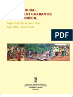 National Rural Employment Guarantee ACT 2005 (NREGA) : Report of The Second Year