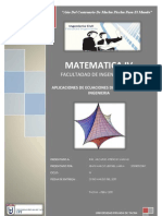 Aplicacion de Las Ecuaciones Diferenciales en La Ingenieria