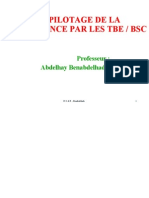 Le Pilotage de La Perormance Par Les Tbe / BSC: Professeur: Abdelhay Benabdelhadi