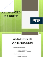 Aleaciones Babbit