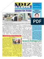 Cadiz Bulletin