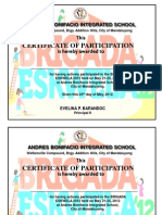 Certificate Abis Brigada Eskwela