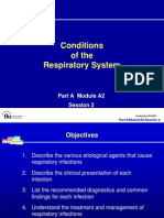 Conditions of Respi System