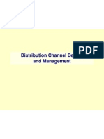 Distribution Channel Design and Management