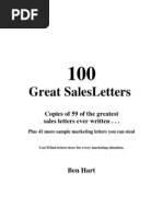 Greatest Sales Letters PDF