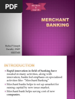 Unit 7 Merchant Banking