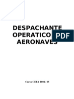 Despachante Operativo de AERONAVES