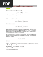 Funciones As de Momentos y Distribucion Weibull