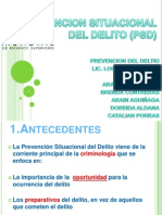 Prevencion Situacional Del Delito