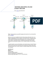 Simulasi Setting Routing Static Cisco - Packet Tracer: 58 Komentar Rantsa