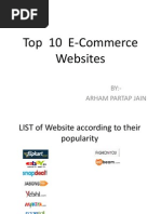 Top 10 E-Commerce Websites