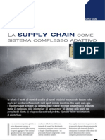 La Supply Chain Come Sistema Complesso Adattivo