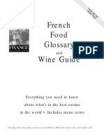 French Food Guide - Glossary