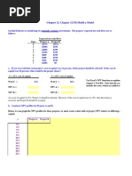 NPV Profile Construction