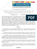 A Importância Da Auditoria Interna Nas Organizações