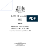 Federal Territory (Planning) Act 1982