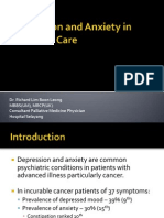 Depression and Anxiety in Palliative Care - DR Richard Lim