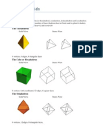 Platonic Solids