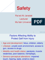 Safety: Ra'ed Ali Jaradat Lecturer Mu'tah University