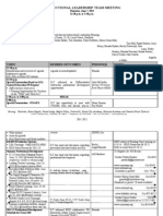 ILT Meeting Agenda 120607