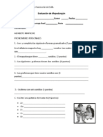 Evaluación de Mapudungún